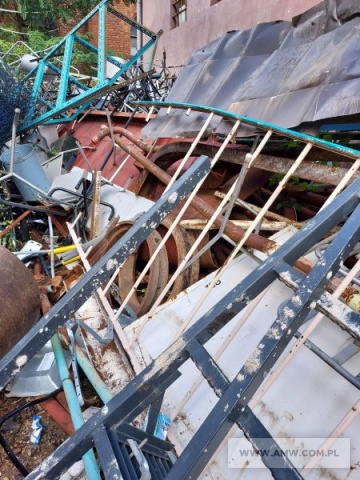 Złom żelaza i stali (w tym grzejniki członowe, rury) (kod odpadu 17 04 05) 